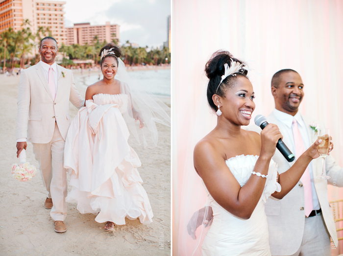 Hawaii Destination Wedding : Ocean Crystal Chapel : Erin + Vetric ...