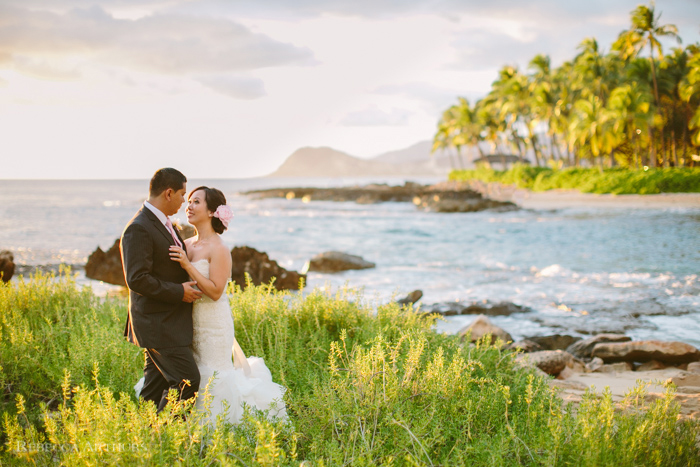 Ko Olina Hawaii Wedding by Rebecca Arthurs